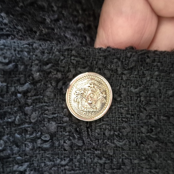 H&M Double-breasted Bouclé Jacket - Picture 7 of 12